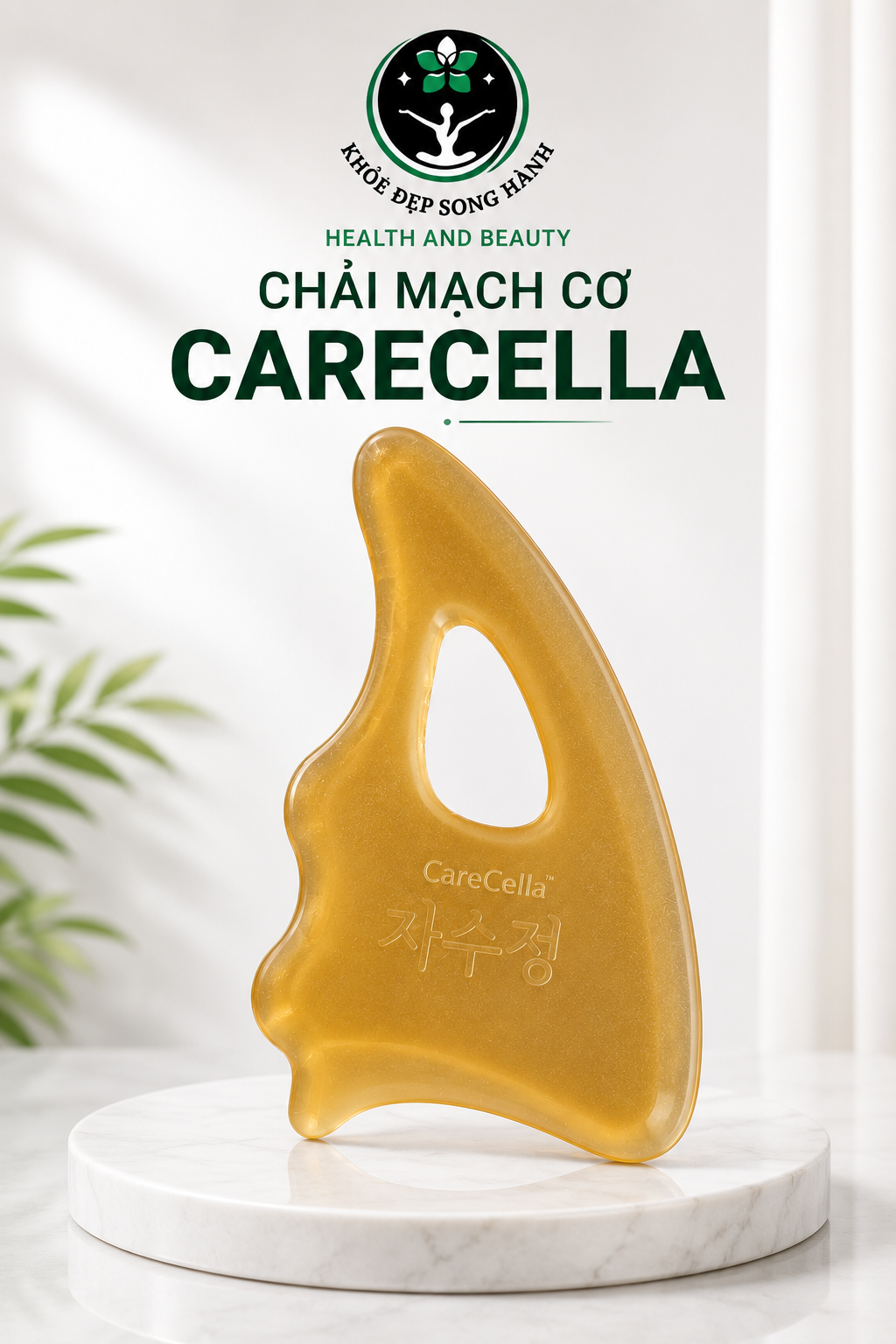 Chải Mạch Cơ CareCella - quà cho bố mẹ đau mỏi vai gáy, lưng - Khỏe Đẹp Song Hành Trung Văn
